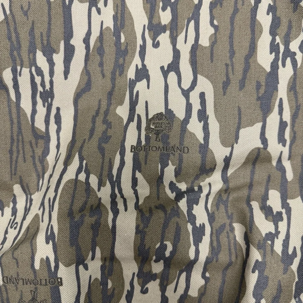 Carhartt Jacket Mens Small BottomLand Camo Rugged Flex‎ Duck Insulated Loose Fit